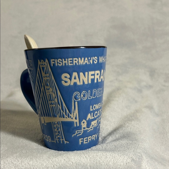 Blue San Francisco Souvenir Mug - Picture 4 of 9